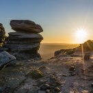 Sunrise on Kinder Scout